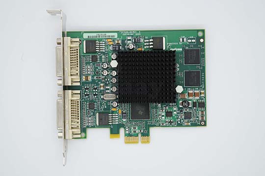 Matrox 迈创 G550 PCIe-X1 32MB显示卡G55-MDDE32F（MGA-G550-BL芯片）